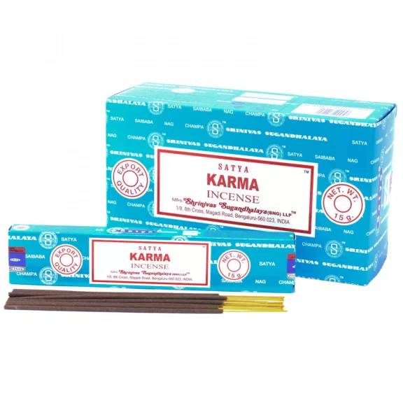 Satya Räucherstäbchen 15 g – Karma Satya Räucherstäbchen 15 g – Karma