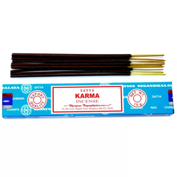 Satya Räucherstäbchen 15 g – Karma Satya Räucherstäbchen 15 g – Karma