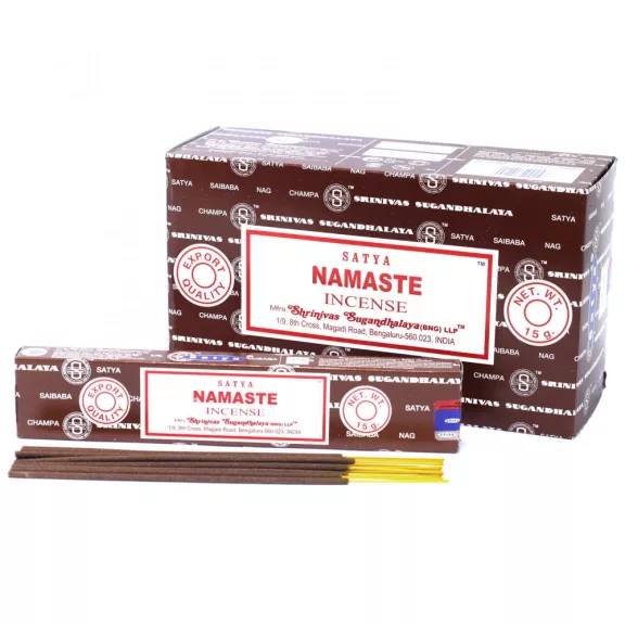Satya Räucherstäbchen 15 g – Namaste Satya Räucherstäbchen 15 g – Namaste