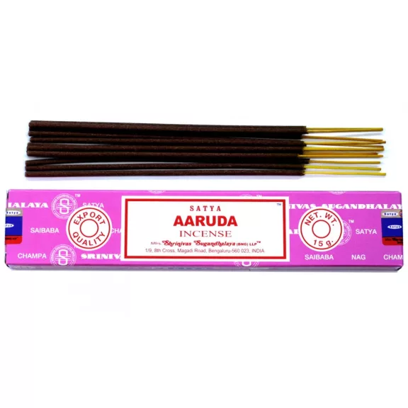 Satya Räucherstäbchen 15 g – Aaruda Satya Räucherstäbchen 15 g – Aaruda