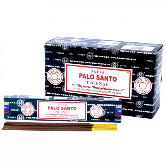 Satya Räucherstäbchen 15 g – Palo Santo Satya Räucherstäbchen 15 g – Palo Santo