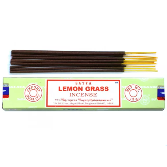 Satya Räucherstäbchen 15 g – Zitronengras Satya Räucherstäbchen 15 g – Zitronengras