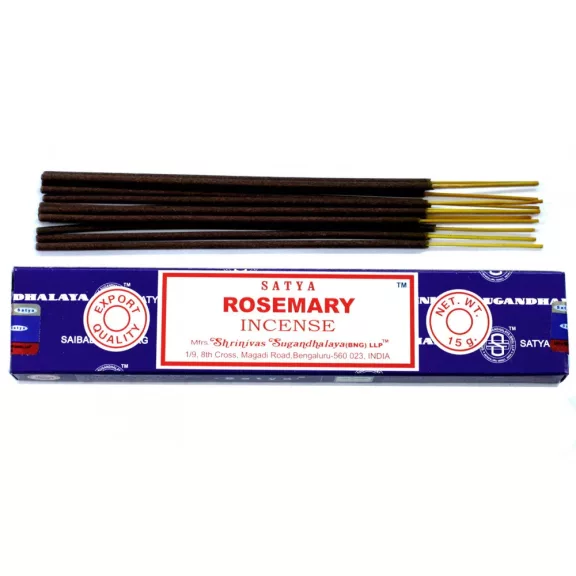 Satya Räucherstäbchen 15 g – Rosmarin Satya Räucherstäbchen 15 g – Rosmarin