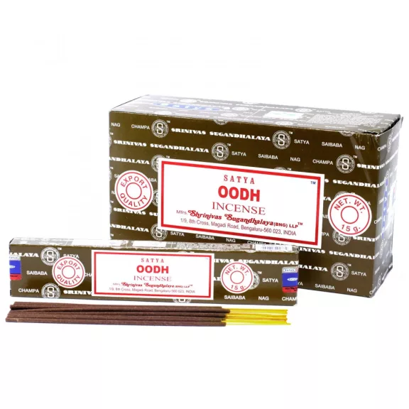 Satya Räucherstäbchen 15 g – Oodh Satya Räucherstäbchen 15 g – Oodh