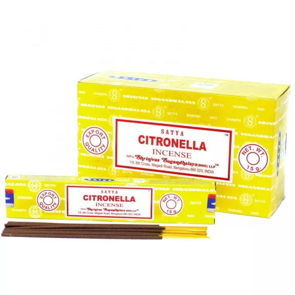 Satya Räucherstäbchen 15 g – Citronella Satya Räucherstäbchen 15 g – Citronella
