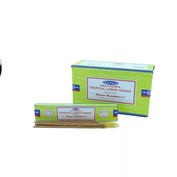 Satya Räucherstäbchen 15 g – Tropische Zitronengras Satya Räucherstäbchen 15 g – Tropische Zitronengras