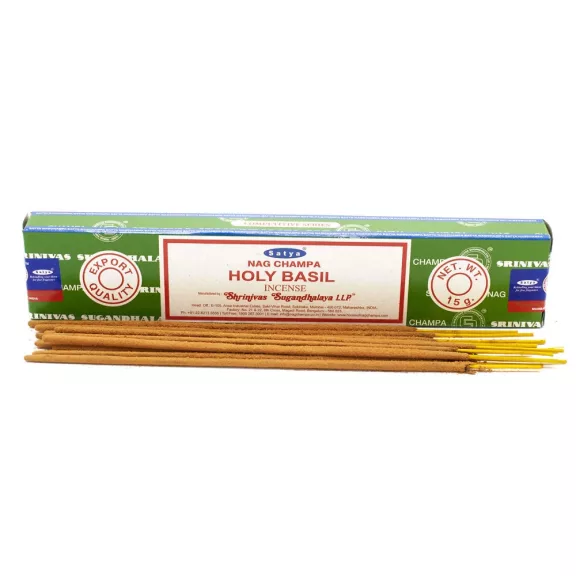 Satya Räucherstäbchen 15 g – Basilikum Satya Räucherstäbchen 15 g – Basilikum