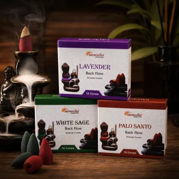 Aromatika Duftkegel "Flüssiger Rauch"