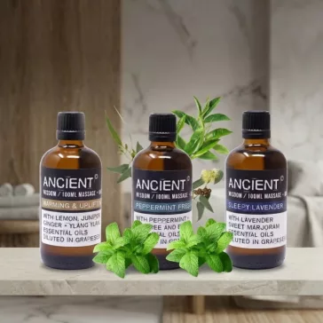 100% reine Massageölmischungen 100ml