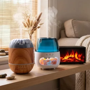 Aroma-Diffusoren mit buntem LED