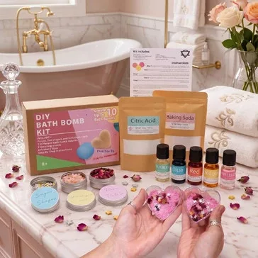 DIY Badebomben-Sets